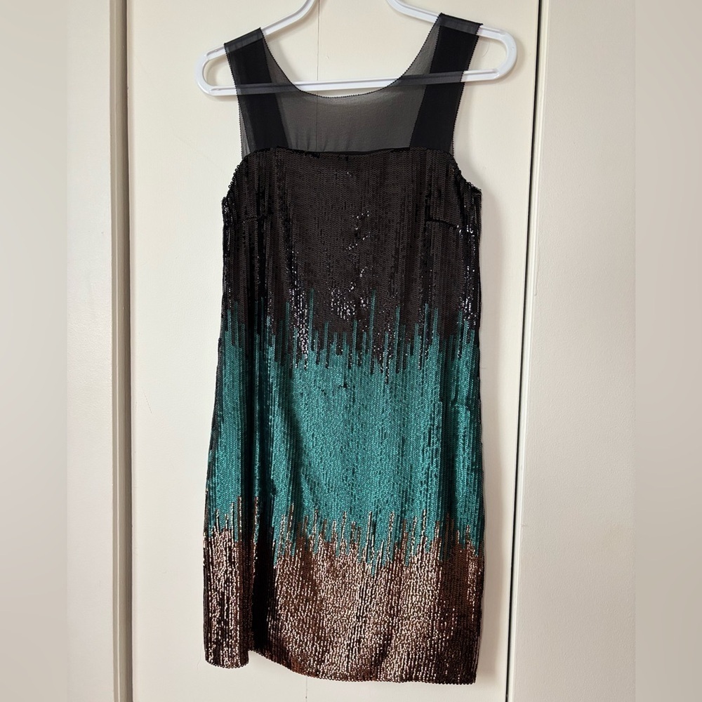 🎉4/30$🎉 Smartset Sequin Ombre Party Dress – Size XL ✨